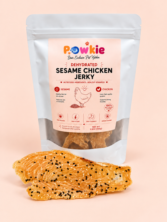 Sesame Chicken Jerky 🐔✨
