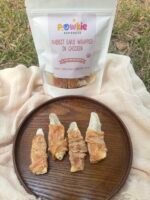 Rabbit Ears Wrapped in Chicken